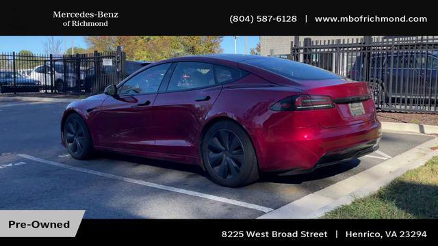 used 2023 Tesla Model S car, priced at $59,998