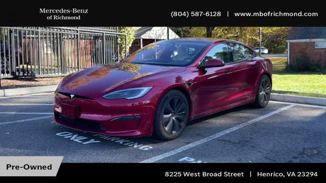 used 2023 Tesla Model S car, priced at $59,998