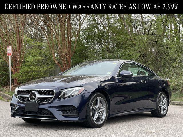 used 2020 Mercedes-Benz E-Class car, priced at $45,000