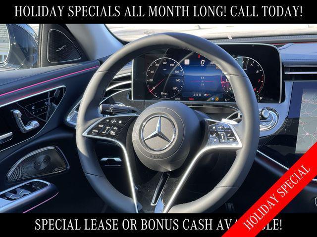 used 2024 Mercedes-Benz E-Class car, priced at $73,989