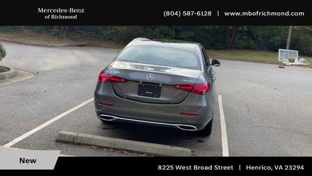 new 2025 Mercedes-Benz C-Class car