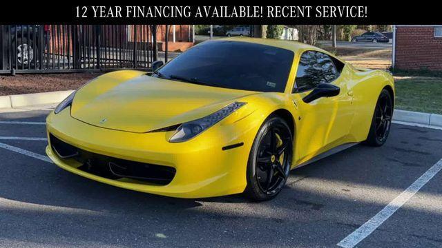 used 2011 Ferrari 458 Italia car, priced at $188,000