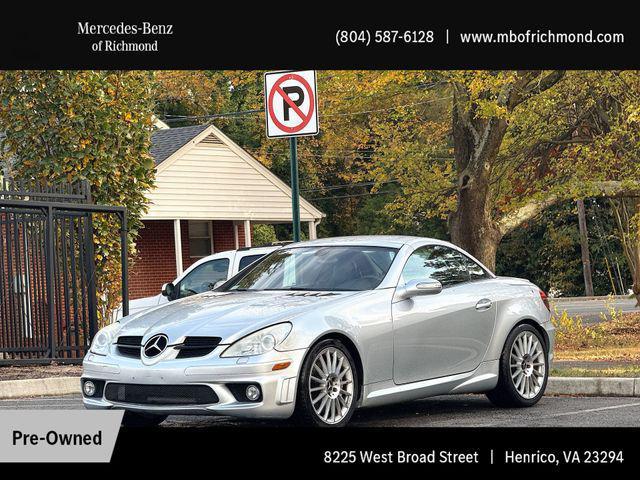 used 2007 Mercedes-Benz SLK-Class car, priced at $17,995