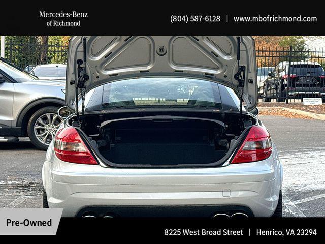 used 2007 Mercedes-Benz SLK-Class car, priced at $17,995