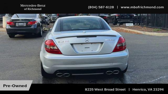 used 2007 Mercedes-Benz SLK-Class car, priced at $17,995