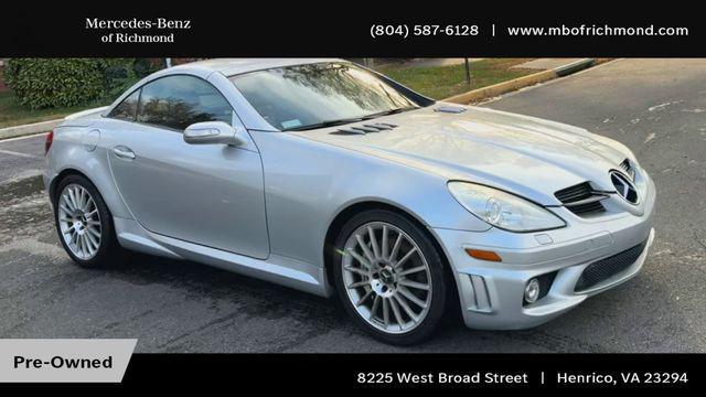 used 2007 Mercedes-Benz SLK-Class car, priced at $17,995