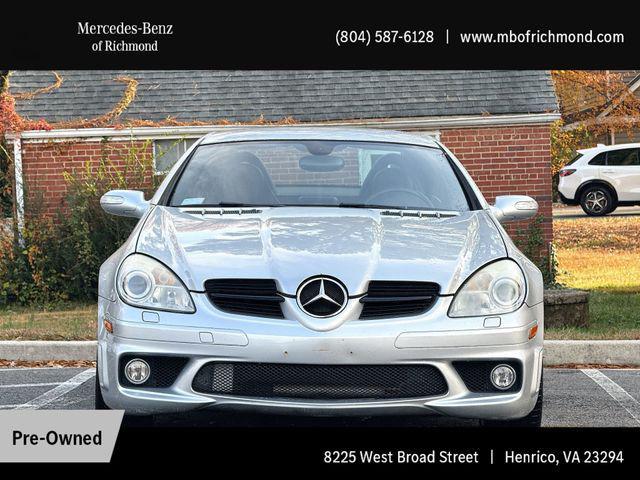 used 2007 Mercedes-Benz SLK-Class car, priced at $17,995