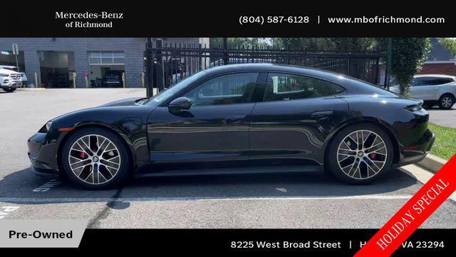 used 2021 Porsche Taycan car, priced at $58,498