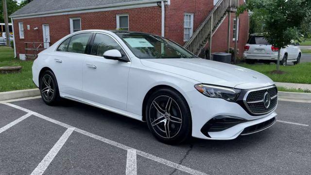 new 2024 Mercedes-Benz E-Class car, priced at $76,080