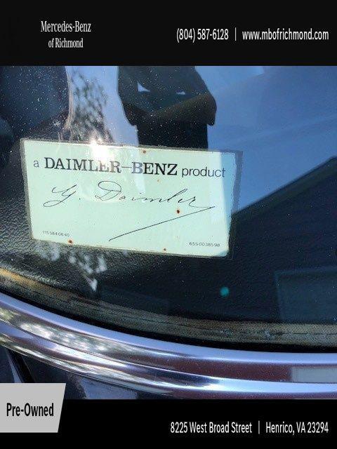 used 1986 Mercedes-Benz S-Class car, priced at $22,990