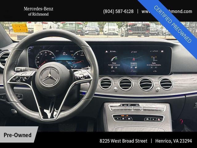 used 2023 Mercedes-Benz E-Class car, priced at $49,990