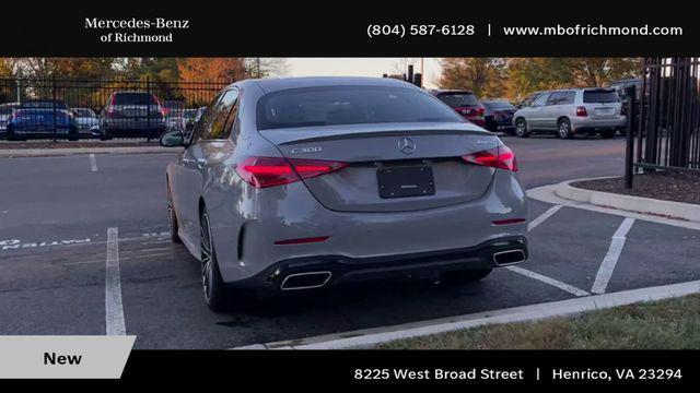 new 2025 Mercedes-Benz C-Class car