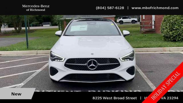 new 2025 Mercedes-Benz CLA 250 car, priced at $50,345