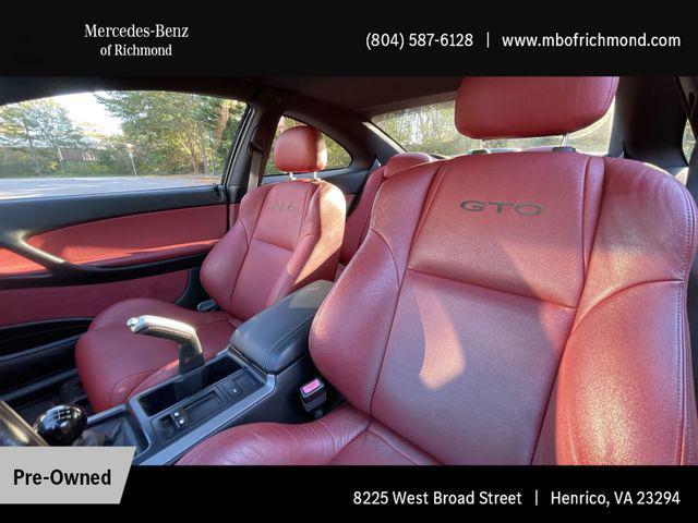 used 2004 Pontiac GTO car, priced at $16,998