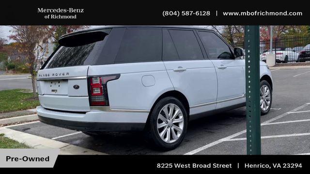 used 2017 Land Rover Range Rover car, priced at $24,477