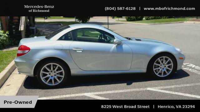 used 2007 Mercedes-Benz SLK-Class car, priced at $9,594