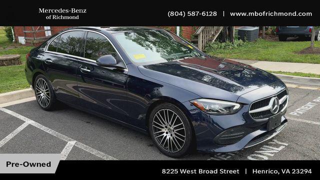 used 2022 Mercedes-Benz C-Class car, priced at $34,295