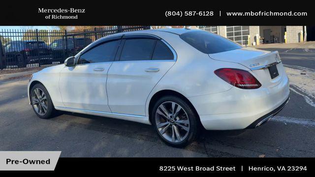 used 2019 Mercedes-Benz C-Class car, priced at $17,598