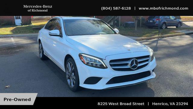 used 2019 Mercedes-Benz C-Class car, priced at $17,598