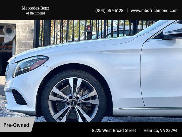 used 2019 Mercedes-Benz C-Class car, priced at $17,598