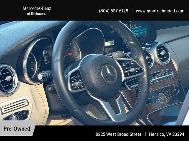 used 2019 Mercedes-Benz C-Class car, priced at $17,598