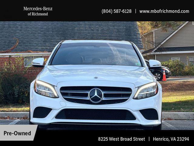 used 2019 Mercedes-Benz C-Class car, priced at $17,598