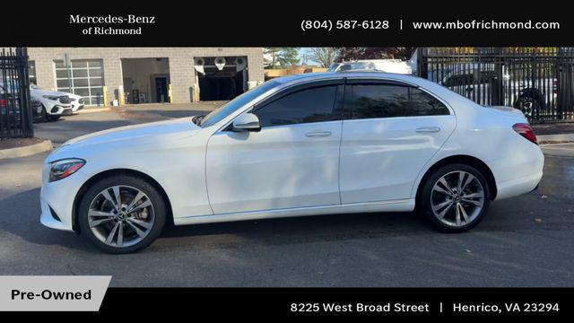 used 2019 Mercedes-Benz C-Class car, priced at $17,598