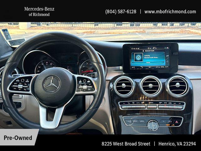 used 2019 Mercedes-Benz C-Class car, priced at $17,598