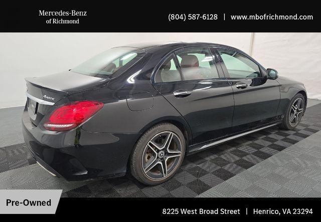 used 2021 Mercedes-Benz C-Class car, priced at $31,487