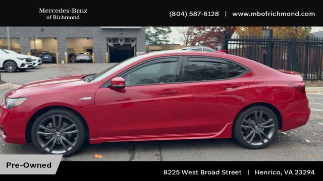 used 2019 Acura TLX car, priced at $26,995
