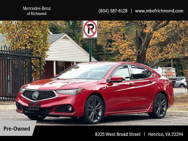 used 2019 Acura TLX car, priced at $26,995