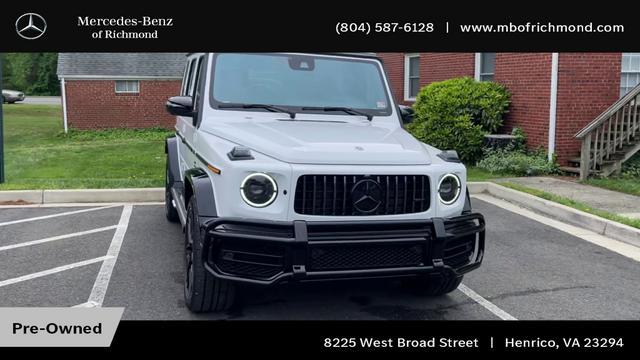 used 2022 Mercedes-Benz AMG G 63 car, priced at $196,000