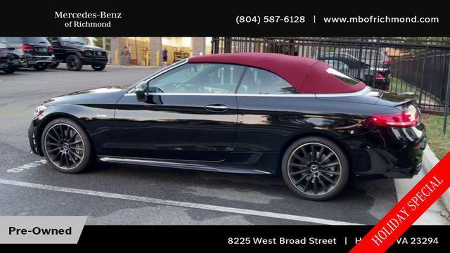 used 2020 Mercedes-Benz AMG C 43 car, priced at $41,991