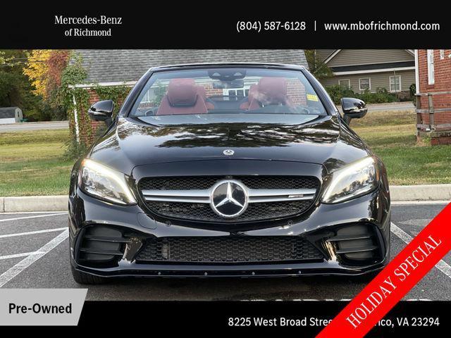 used 2020 Mercedes-Benz AMG C 43 car, priced at $41,991