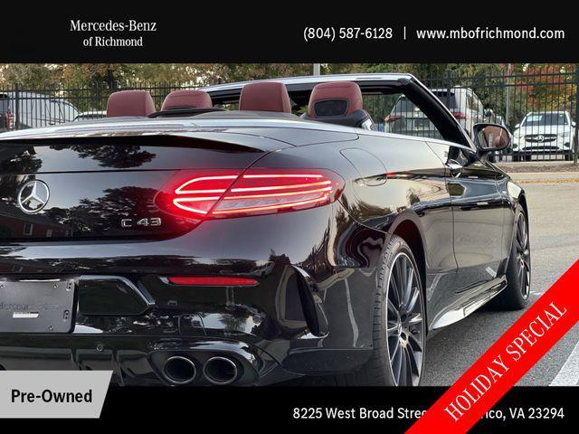 used 2020 Mercedes-Benz AMG C 43 car, priced at $41,991