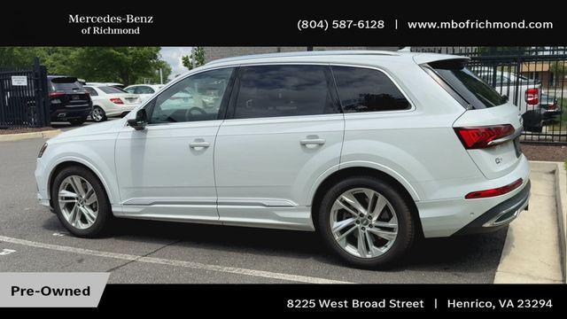 used 2020 Audi Q7 car, priced at $31,715