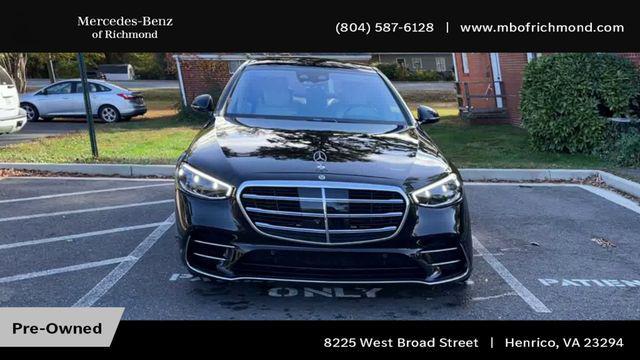 used 2022 Mercedes-Benz S-Class car, priced at $84,448