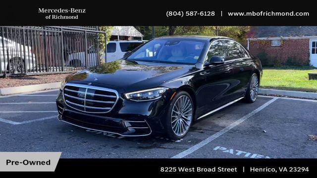 used 2022 Mercedes-Benz S-Class car, priced at $84,448