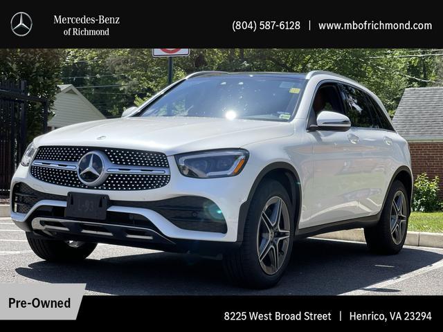 used 2021 Mercedes-Benz GLC 300 car, priced at $38,998