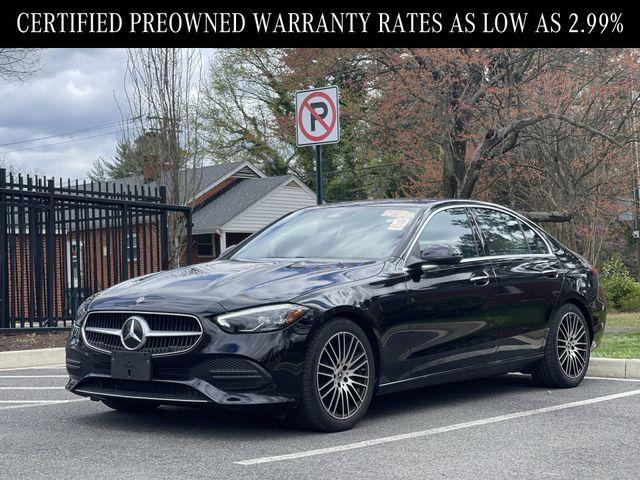 used 2022 Mercedes-Benz C-Class car, priced at $42,300
