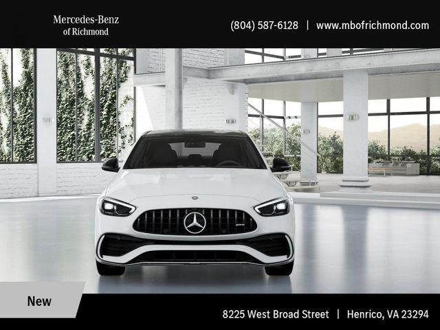 new 2025 Mercedes-Benz AMG C 43 car, priced at $69,810