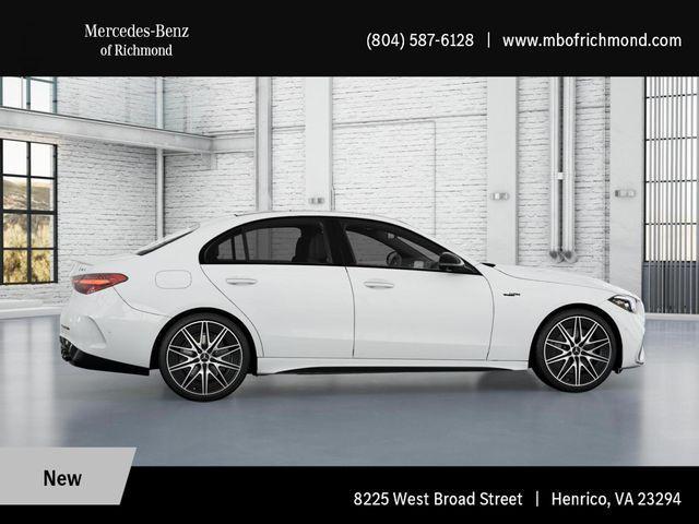 new 2025 Mercedes-Benz AMG C 43 car, priced at $69,810