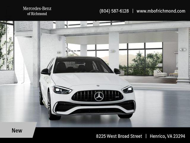 new 2025 Mercedes-Benz AMG C 43 car, priced at $69,810