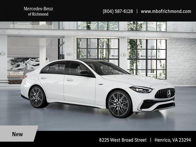 new 2025 Mercedes-Benz AMG C 43 car, priced at $69,810