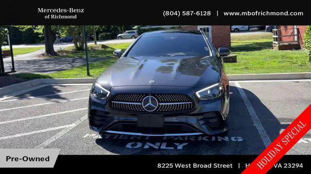 used 2021 Mercedes-Benz E-Class car, priced at $46,991