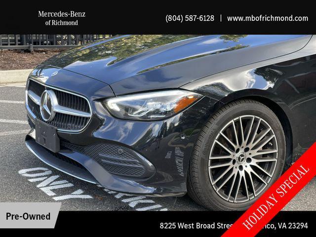 used 2022 Mercedes-Benz C-Class car, priced at $28,939