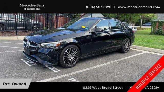 used 2022 Mercedes-Benz C-Class car, priced at $28,939