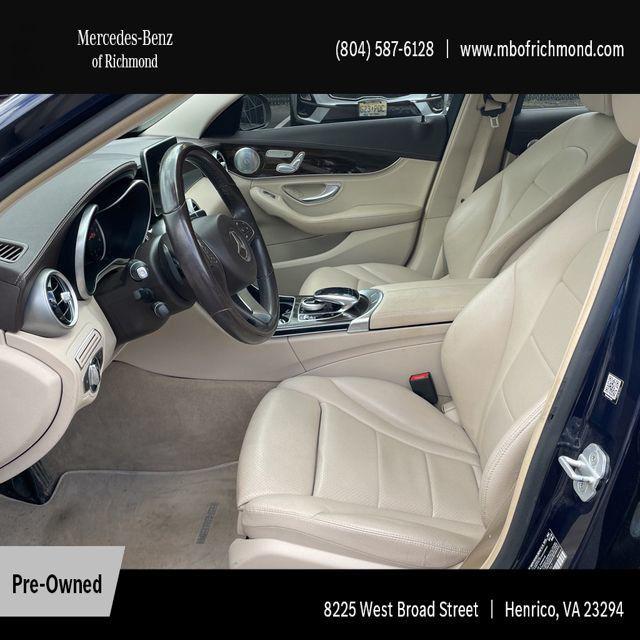 used 2015 Mercedes-Benz C-Class car, priced at $17,990