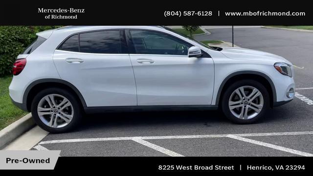 used 2020 Mercedes-Benz GLA 250 car, priced at $21,877