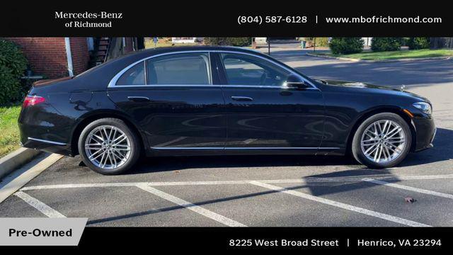 used 2021 Mercedes-Benz S-Class car, priced at $69,998